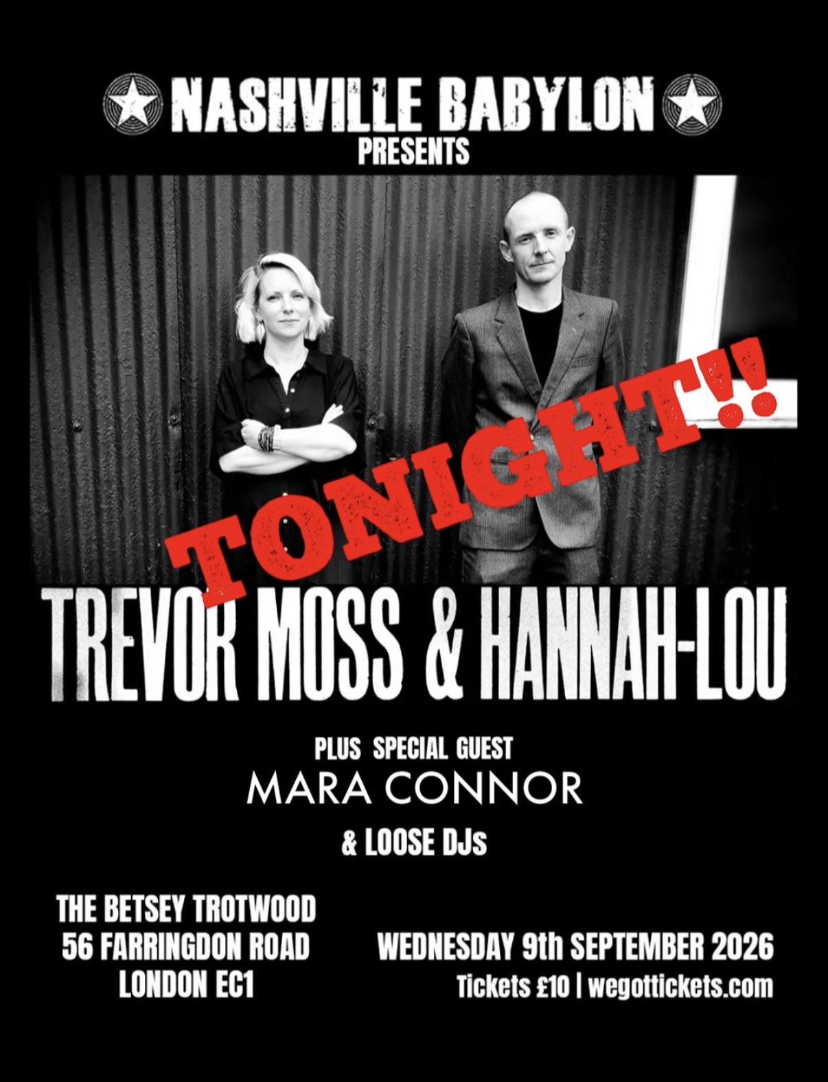 Nashville Babylon Presents Trevor Moss & Hannah-Lou