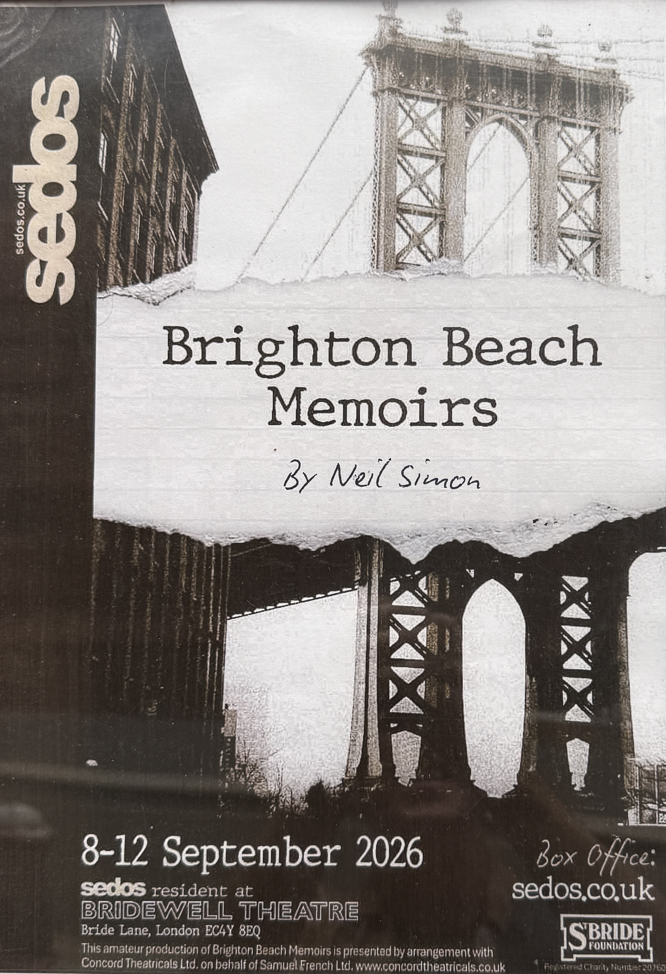 Brighton Beach Memoirs