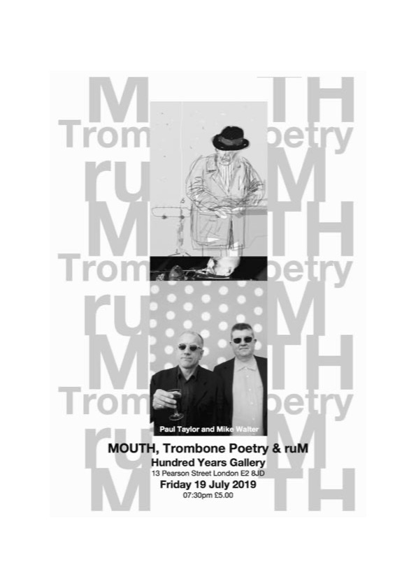 MOUTH, Trombone Poetry & ruM