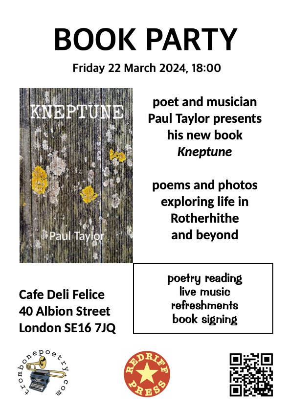 Flyer for Book Party: Kneptune